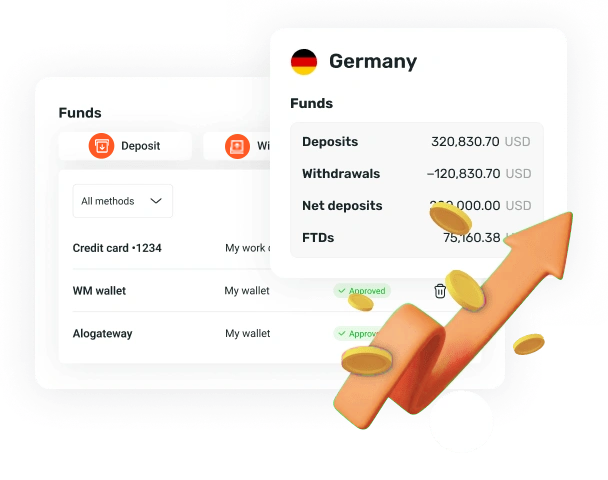 Account and funds workflow